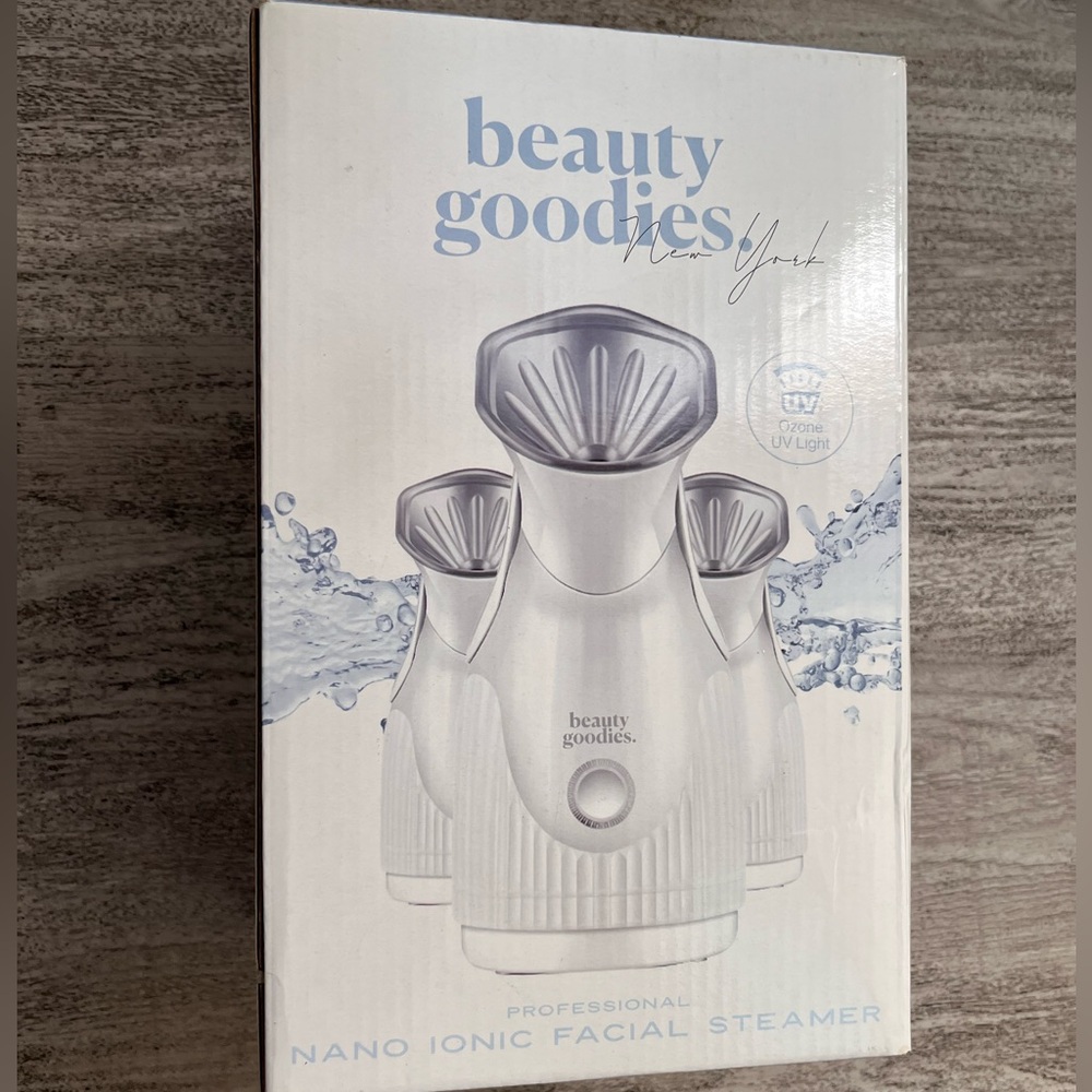 Nano Ionic Facial Steamer - White